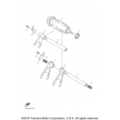 Shift Cam Fork