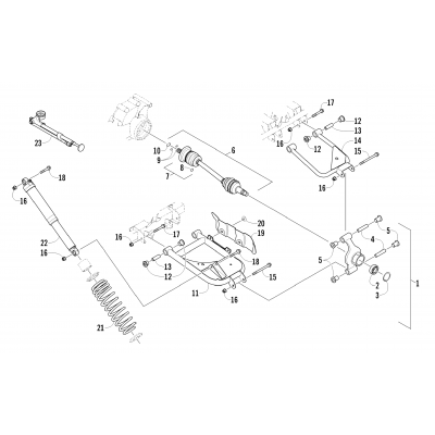 REAR SUSPENSION ASSEMBLY