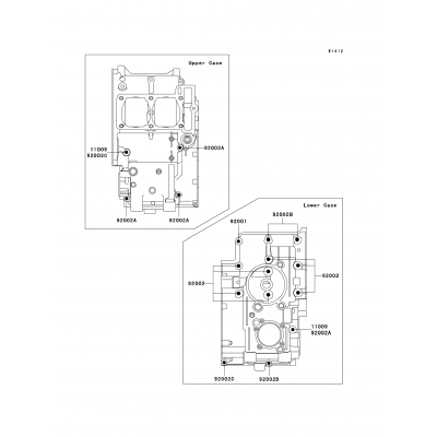 Crankcase Bolt Pattern