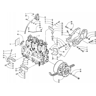 ENGINE AND RELATED PARTS (THC)