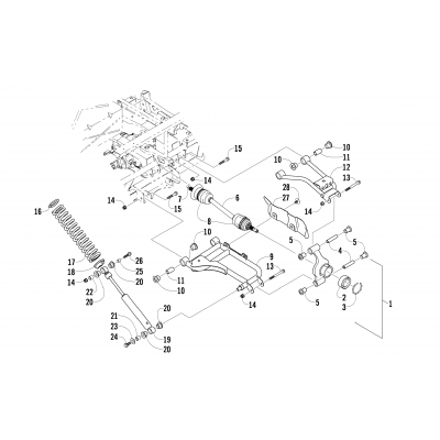 REAR SUSPENSION ASSEMBLY