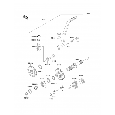 Kickstarter Mechanism