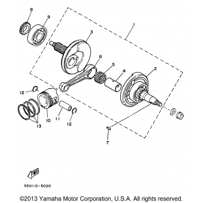 Crankshaft - Piston