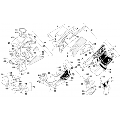 SKID PLATE AND SIDE PANEL ASSEMBLY