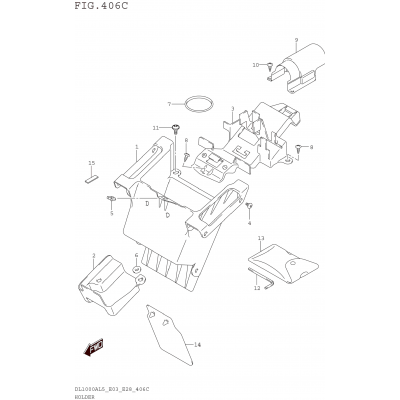 HOLDER (DL1000AL5 E33)