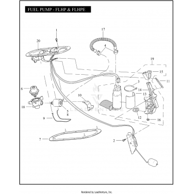 FUEL PUMP - FLHP & FLHPE