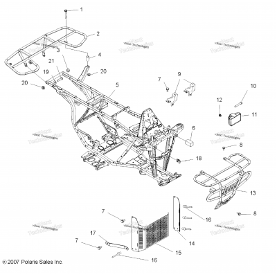 Chassis, Frame, Racks & Bumper