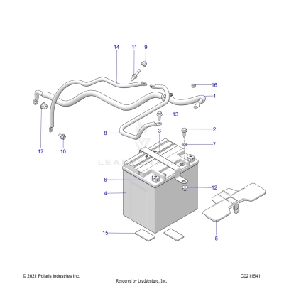 ELECTRICAL, BATTERY - A25SXZ85A9/AM/AP (C0211541)