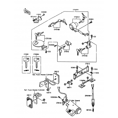 Ignition Switch/Locks/Reflectors