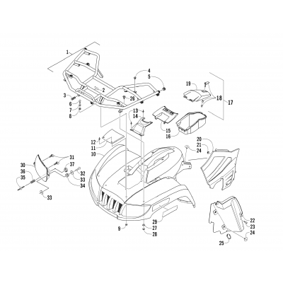 FRONT BODY PANEL ASSEMBLY