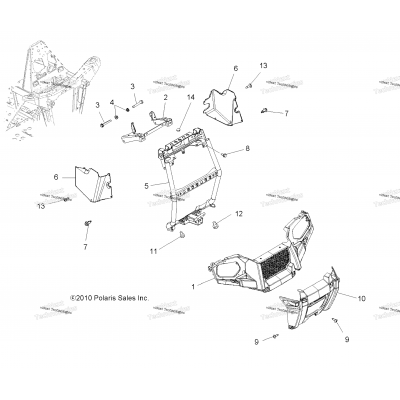 Body, Front Bumper & Mounting