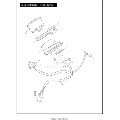 SPEEDOMETER - 883C, 1200C