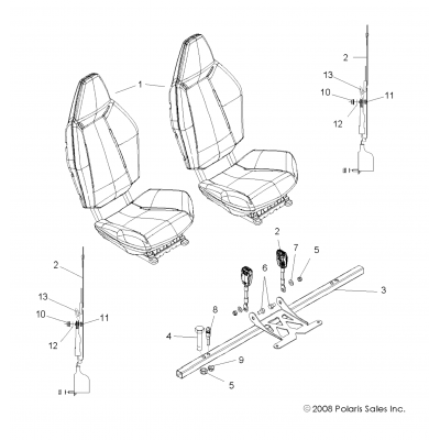 Body, Seat Mounting & Belts All Options