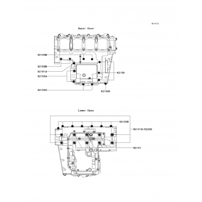 Crankcase Bolt Pattern