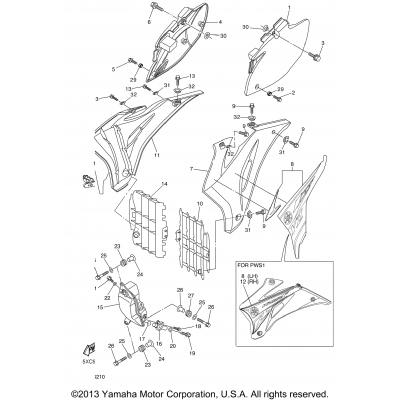 Side Cover Oil Tank