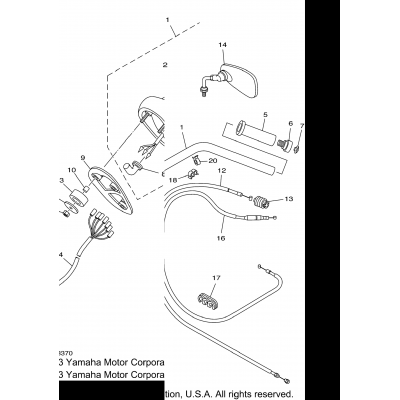 Steering Handle Cable