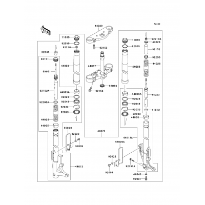 Front Fork(B6F)