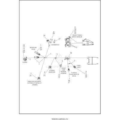 WIRING HARNESS, MAIN (2 OF 8)