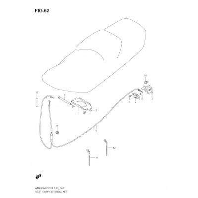 SEAT SUPPORT BRACKET