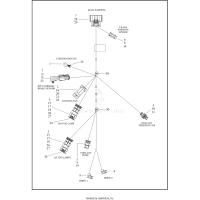 CHIN SPOILER HARNESS
