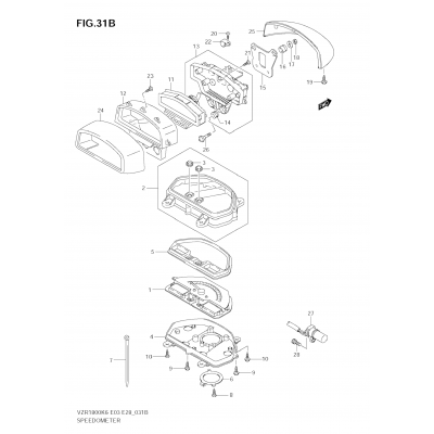 SPEEDOMETER (VZR1800NK6)