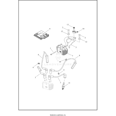 ELECTRONIC CONTROL MODULE (ECM) AND COIL