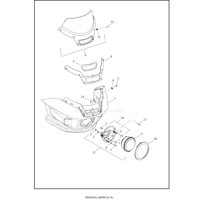 FAIRING, OUTER - FXLRST