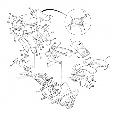 Body Assembly 4X4updated 4/89 #2