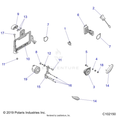 ELECTRICAL, TURN SIGNALS - A20SXE95PL/PR (C102150)