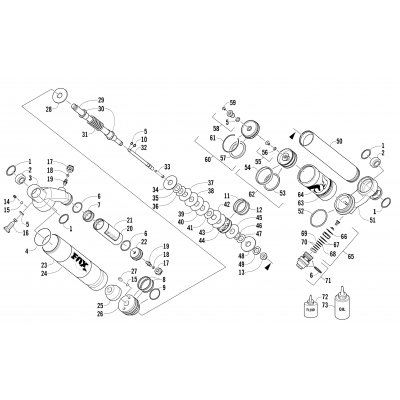 FRONT SUSPENSION SHOCK ABSORBER