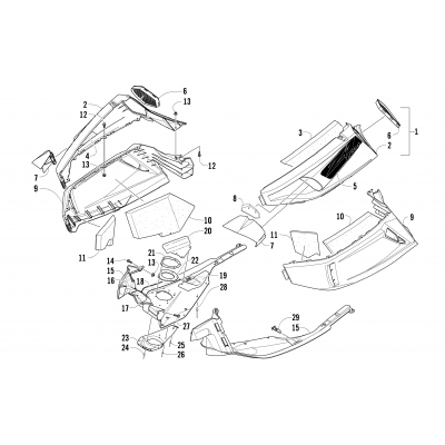 SKID PLATE AND SIDE PANEL ASSEMBLY