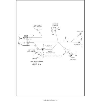 WIRING HARNESS, MAIN, ABS - FLHP (5 OF 9)