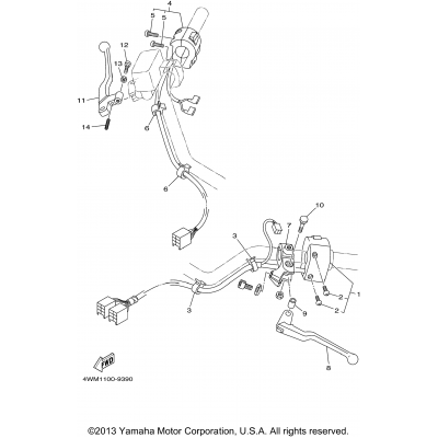 Handle Switch Lever