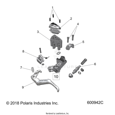 BRAKES, MASTER CYLINDER ASM. - S20EKL8RS ALL OPTIONS (600942C)