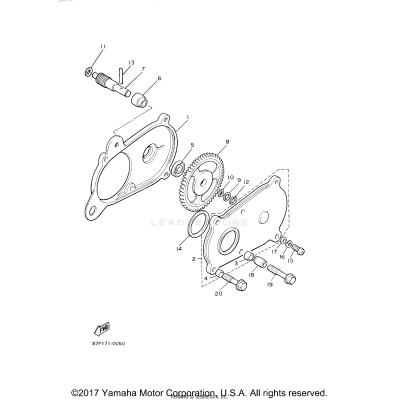 PUMP DRIVE GEAR