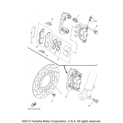 Front Brake Caliper