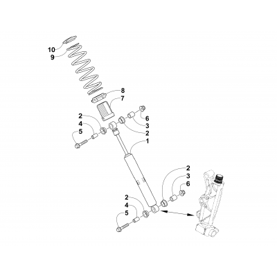 FRONT SHOCK ABSORBER ASSEMBLY