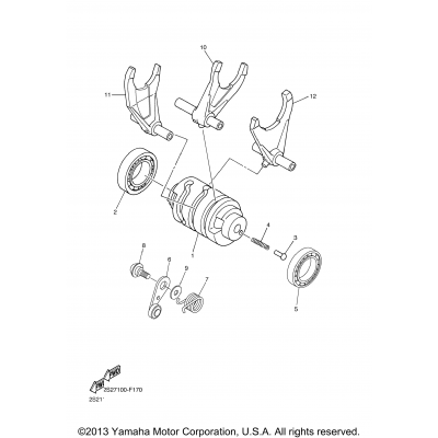 Shift Cam Fork