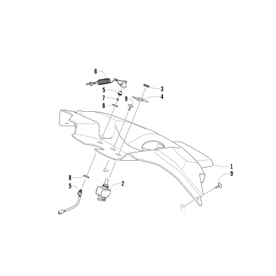 CONSOLE AND SWITCH ASSEMBLY