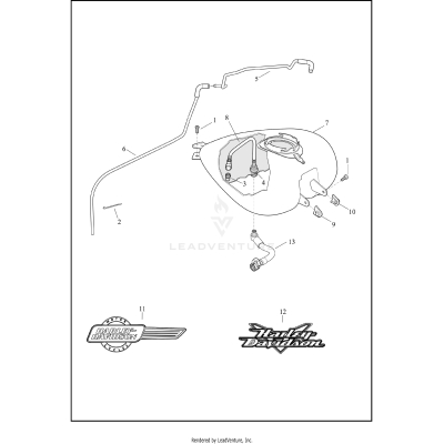 FUEL TANK - FLHTCUTG, FLTRT