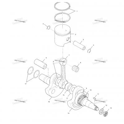 Crankshaft & Piston A01ba25ca