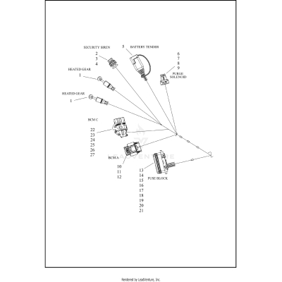 WIRE HARNESS, MAIN (4 OF 9)