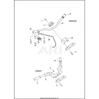 HANDLEBAR AND THROTTLE CONTROL