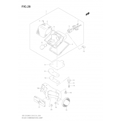 REAR COMBINATION LAMP