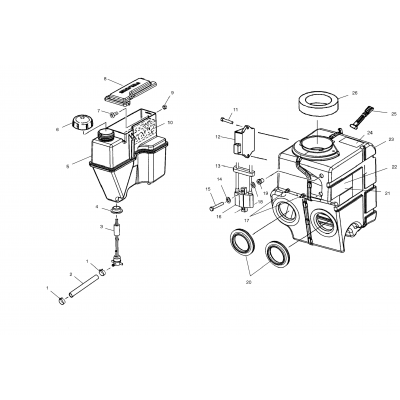 Oil Tank/Air Box