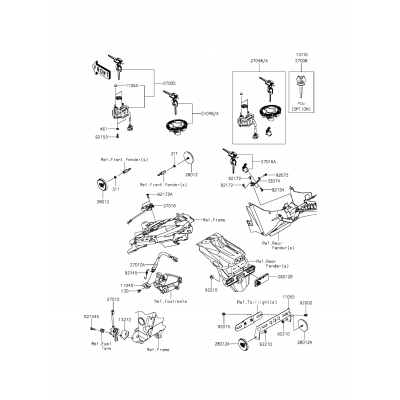 Ignition Switch/Locks/Reflectors