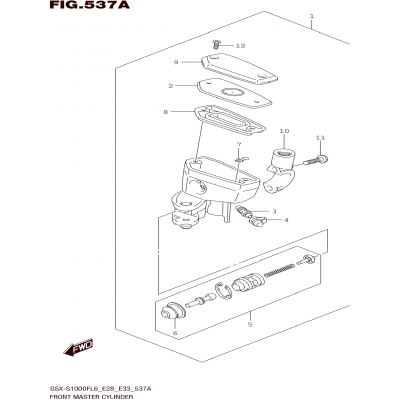 FRONT MASTER CYLINDER