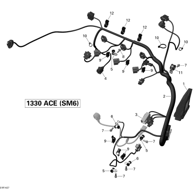 10- Engine Harness And Electronic Module
