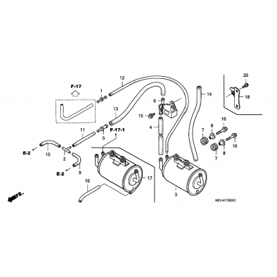 EVAP CANISTER (AC)