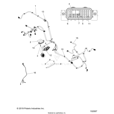 ELECTRICAL, WIRE HARNESS - A20HAB15N2 (102067)